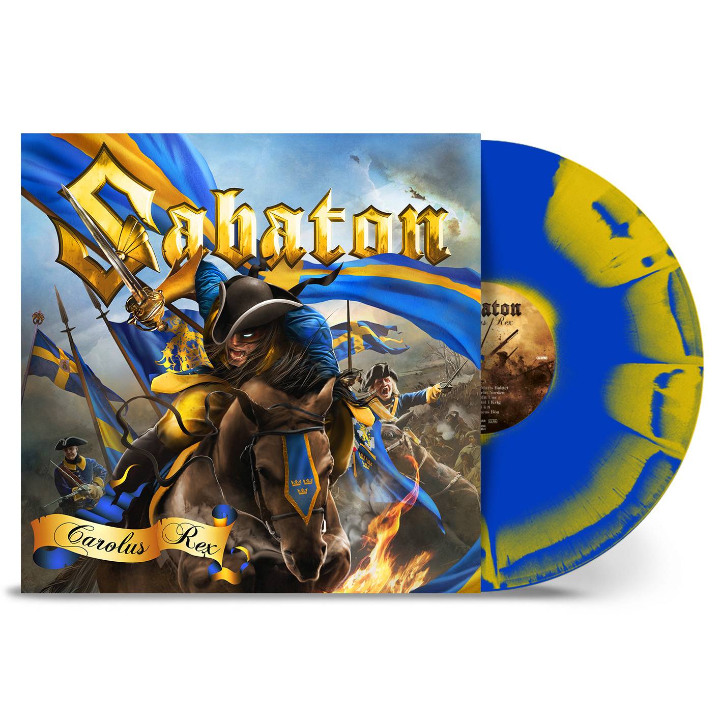Sabaton - Carolus Rex LP (Blue Yellow Sunburst Vinyl).jpg