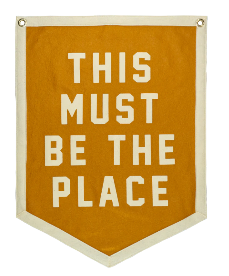 This Must Be The Place Camp Flag