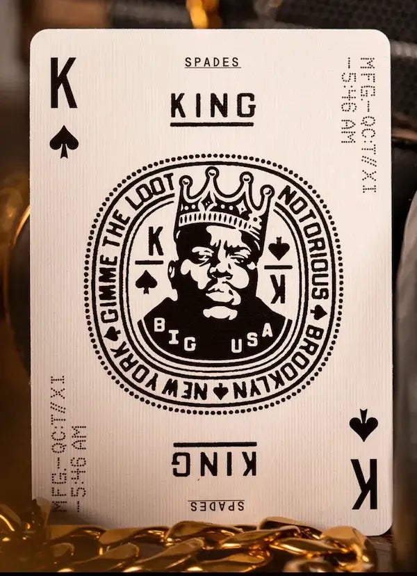 Notorious B.I.G. Playing Cards
