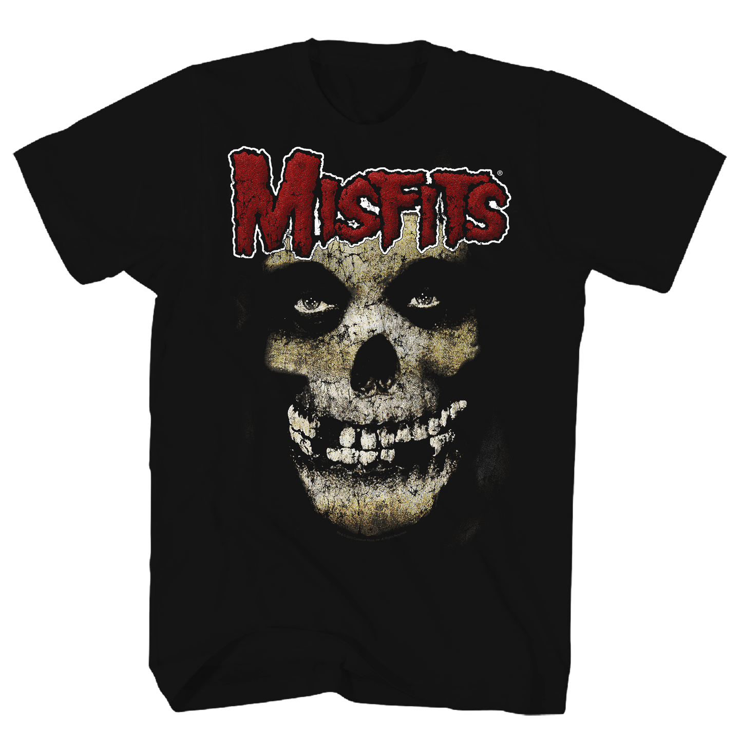 Misfits Feind - Skull T Shirt 1x Black Product Image