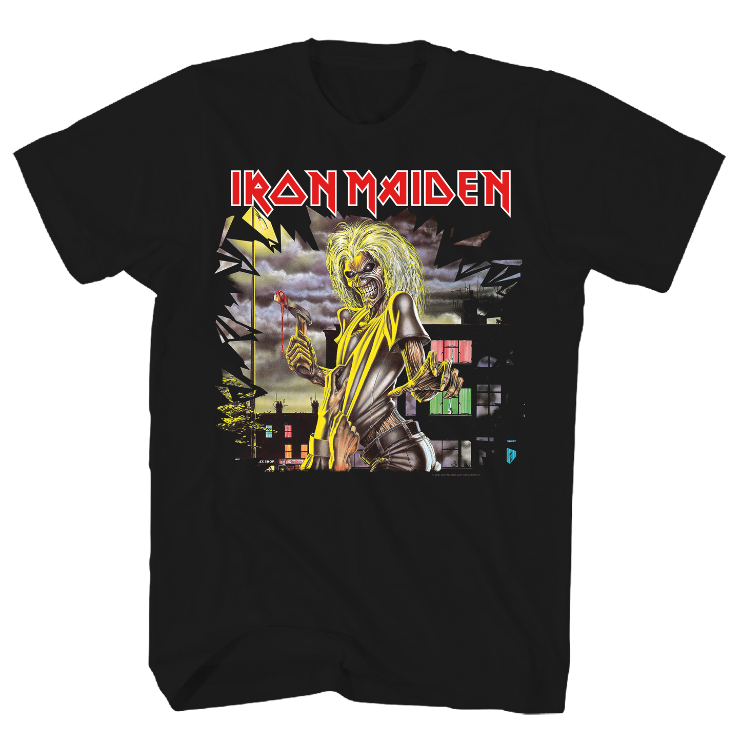 Iron Maiden - Killers Album Cover/eddie Tshirt Bk Product Image