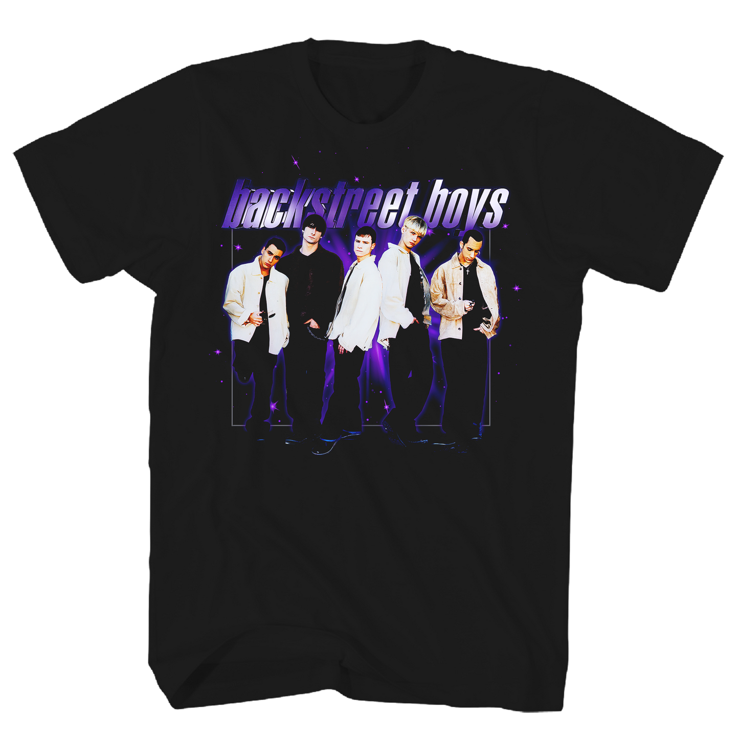 Backstreet Boys - Galaxy Photo T Shirt Black Product Image