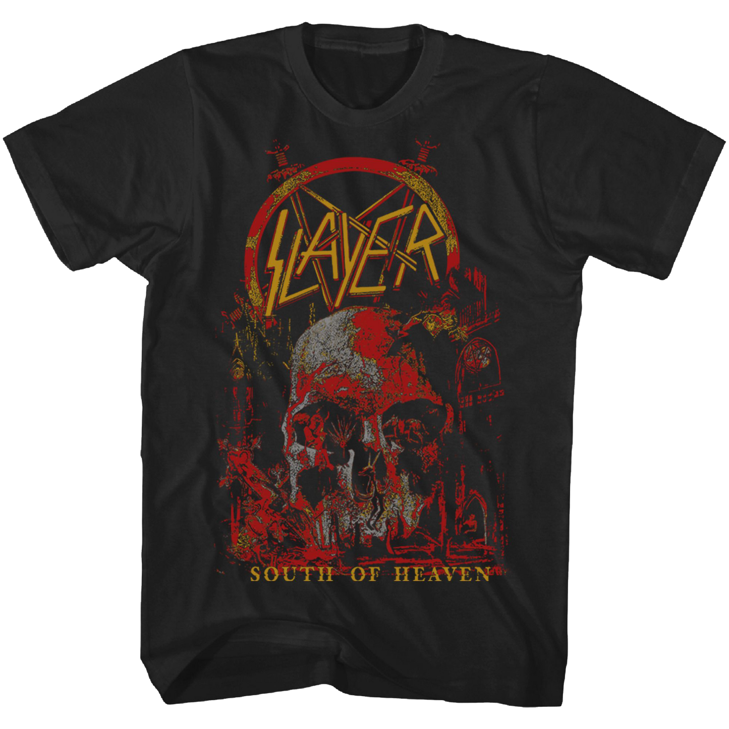 Slayer - South Of Heaven Tshirt Black Product Image