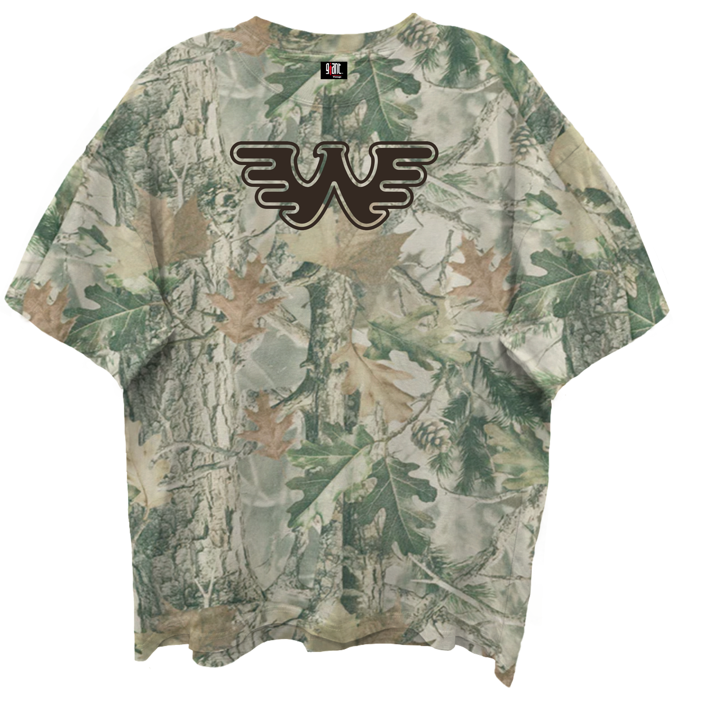 Waylon Jennings - Logo Squares T Shirt Camo Product Image