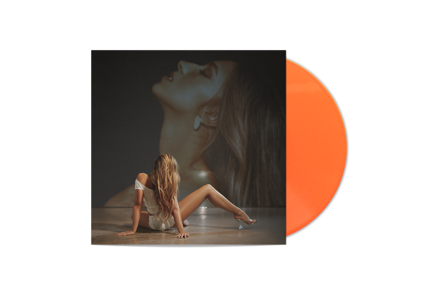 Tate McRae Bricks & Mortar Neon Orange vinyl.png