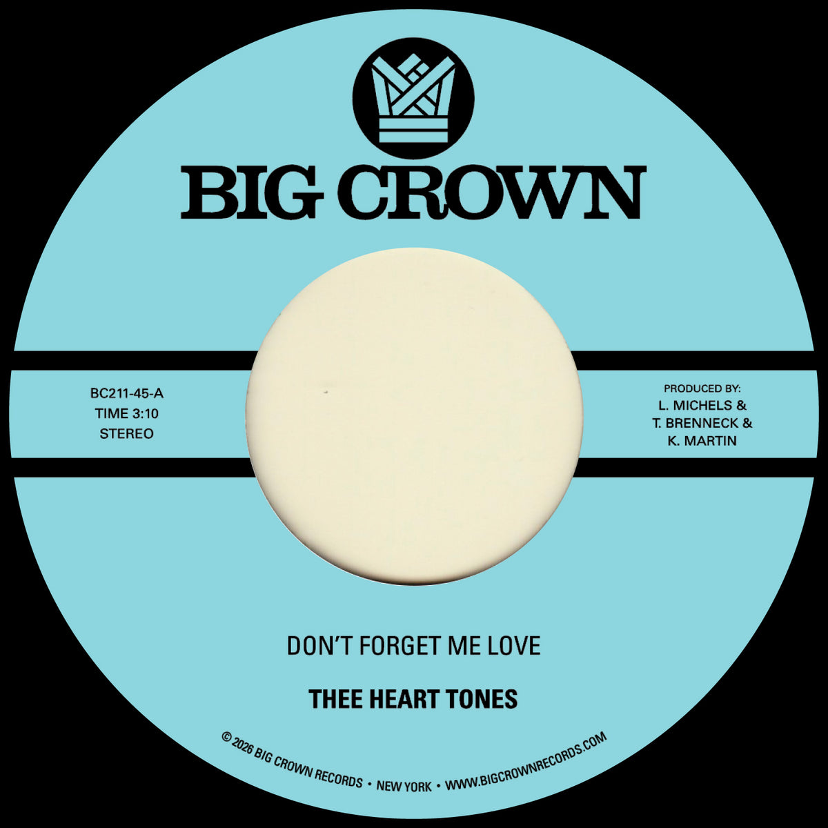 Don't Forget Me Love / Sing Your Song