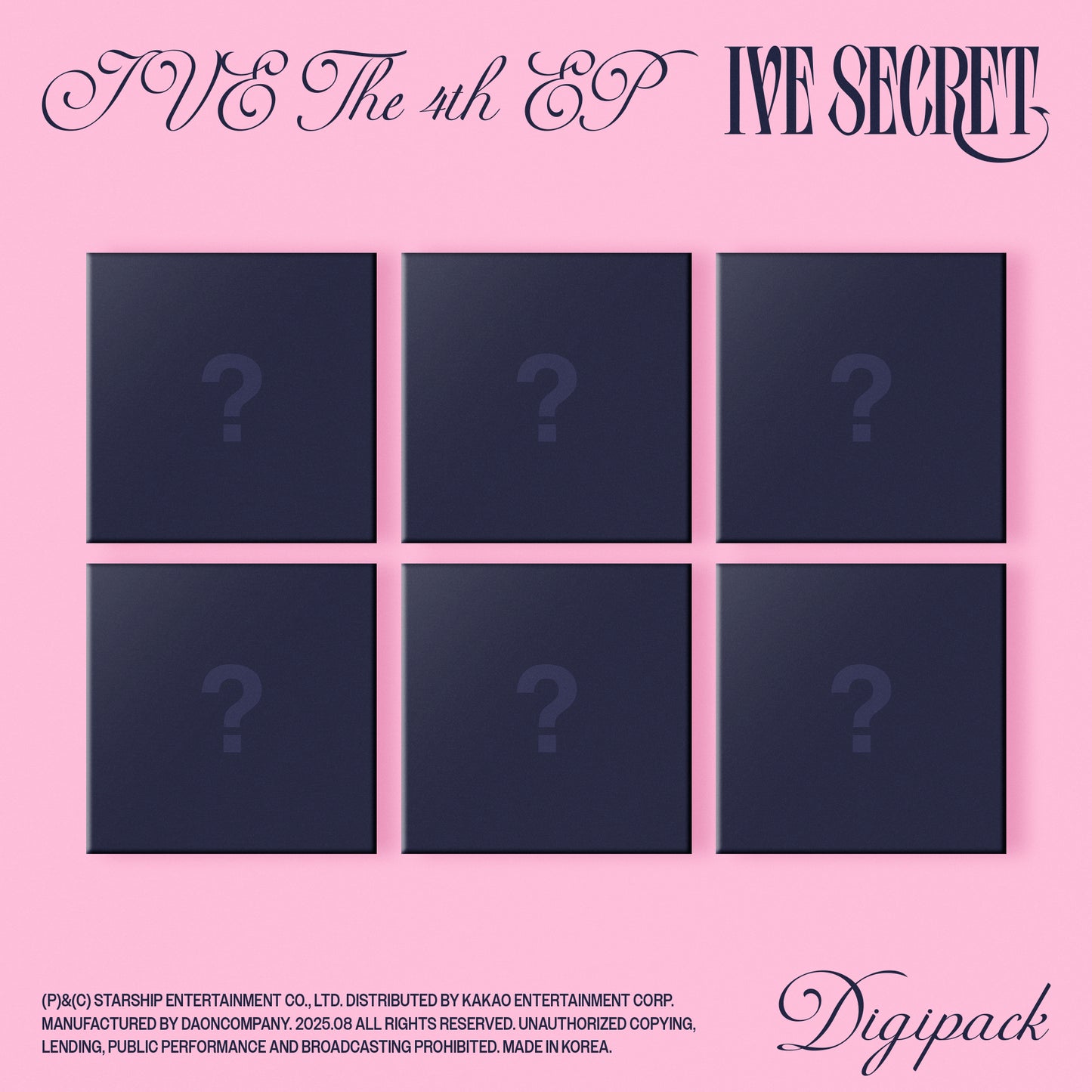 Ive The 4TH EP Ive Secret