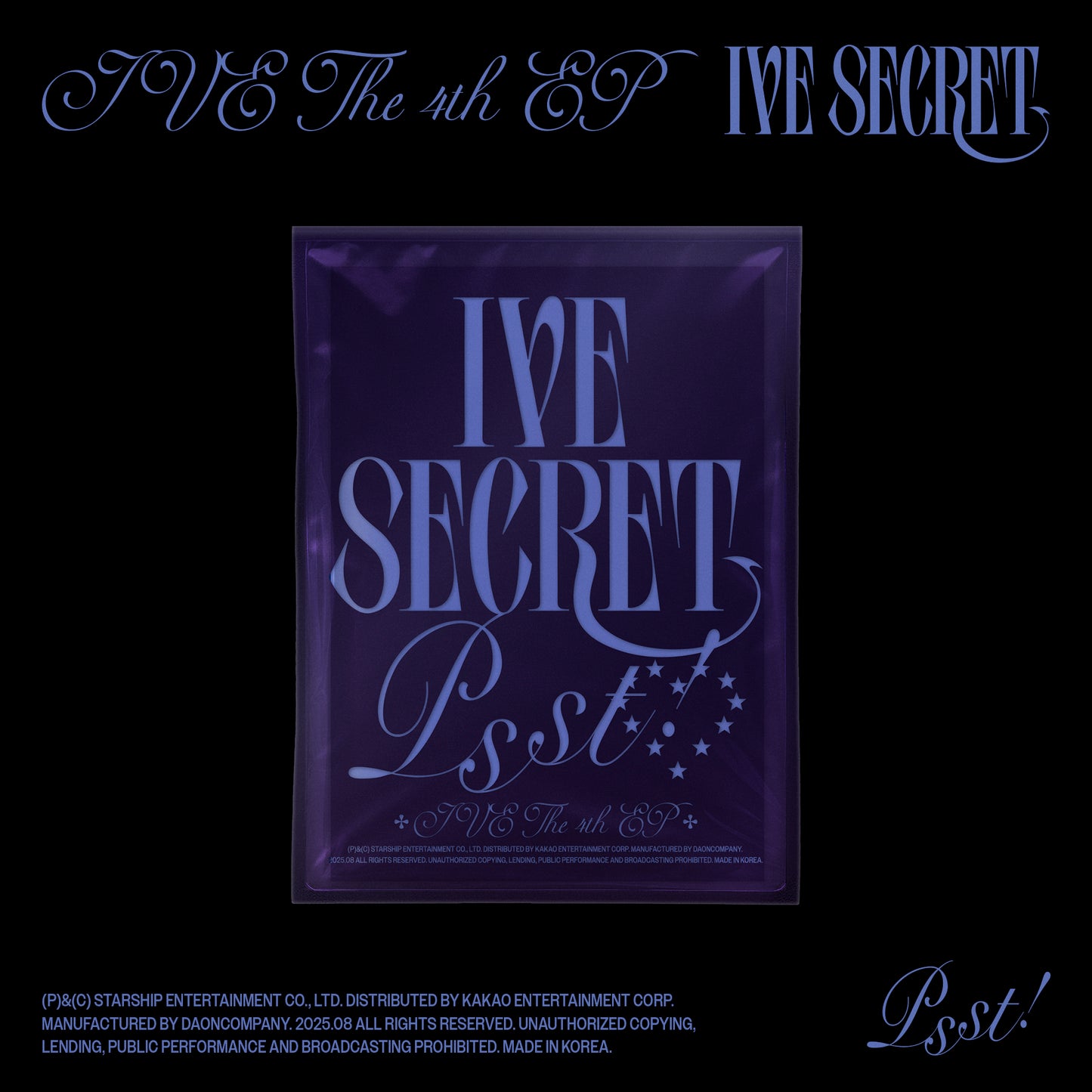 Ive The 4TH EP Ive Secret