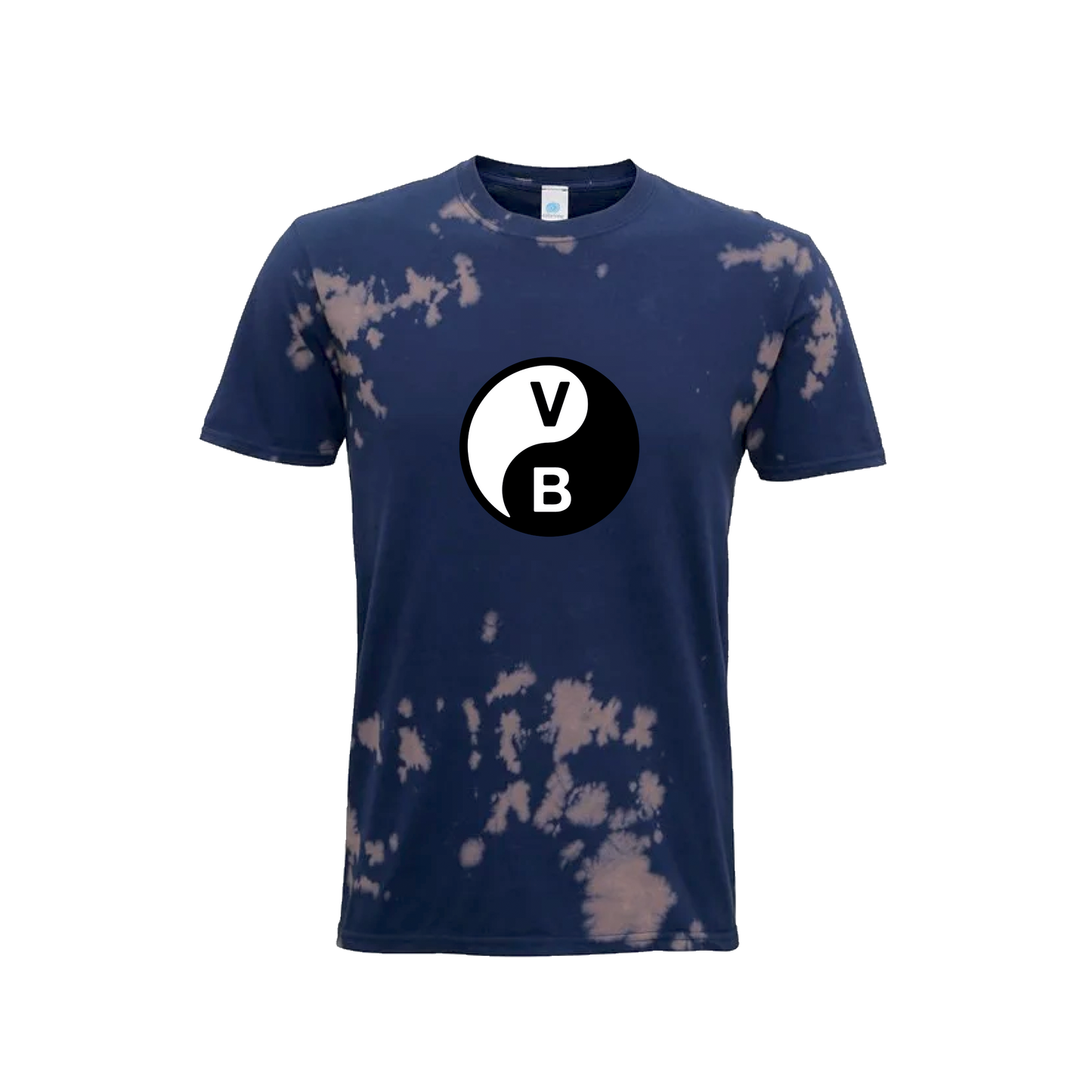 Viagra Boys x Rough Trade - T-Shirt - Bleach Out Navy