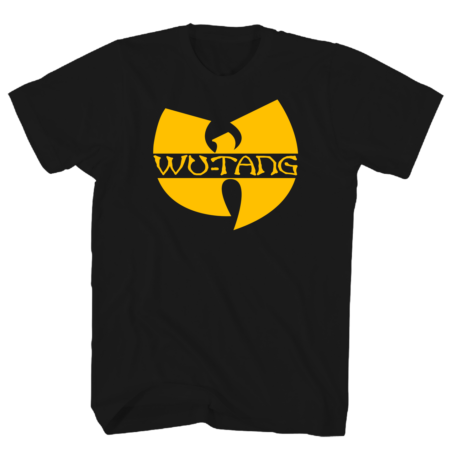Wu Tang - Clan Classic Logo Puff Print Tshirt Black Product Image