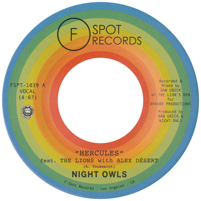 Hercules (feat. Alex Désert & The Lions) b/w Tell It Like It Is (feat. Asdru Sierra)