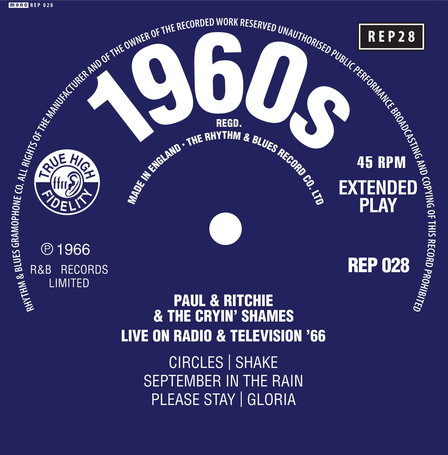 Live On Radio and Television 66 EP