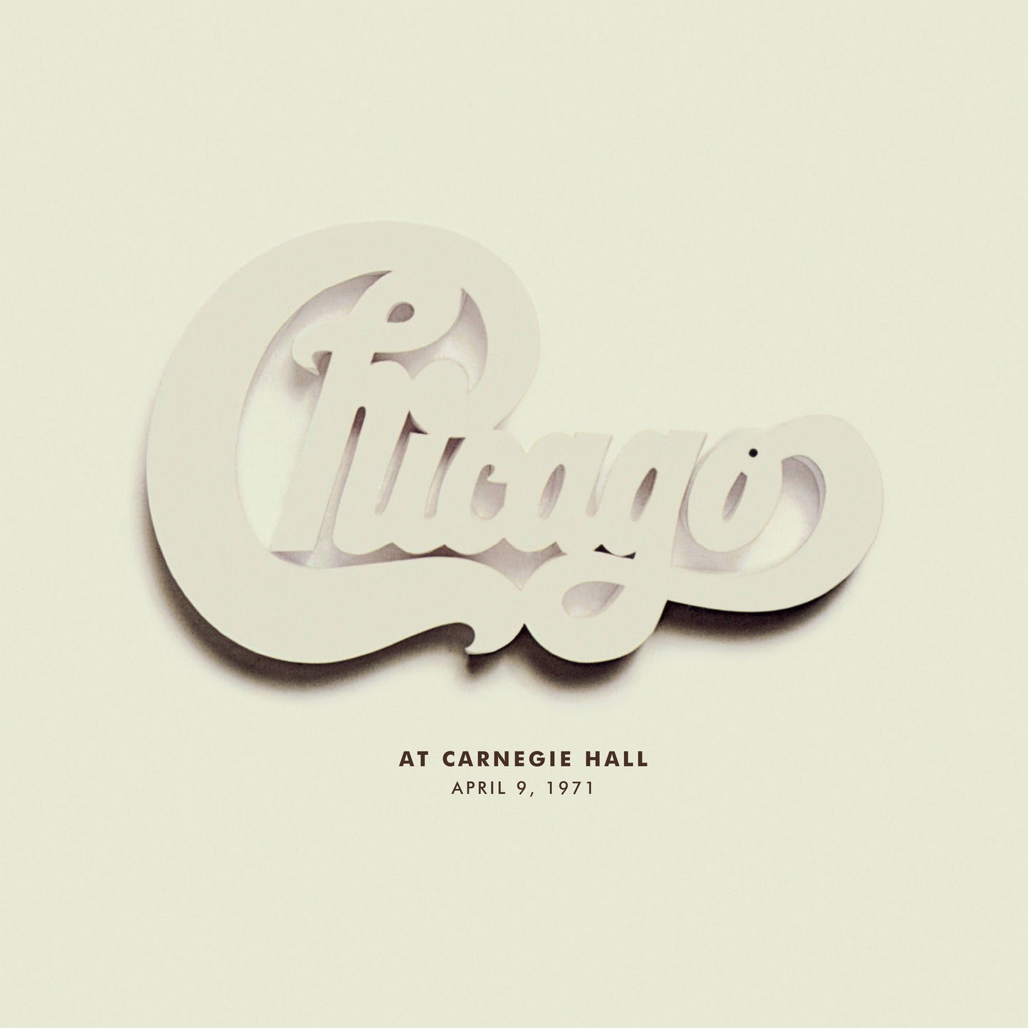 Chicago at Carnegie Hall, April 10, 1971