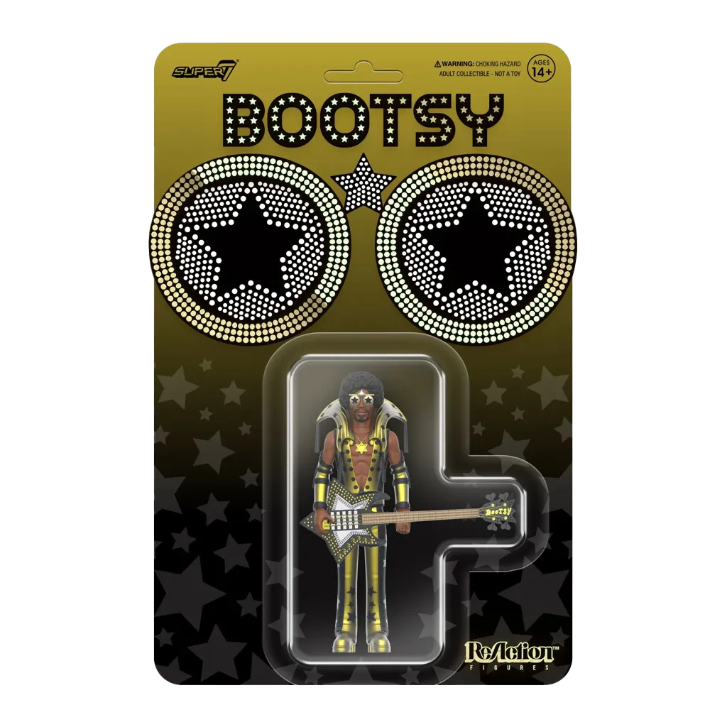 Bootsy Collins (Black And Gold) ReAction figure