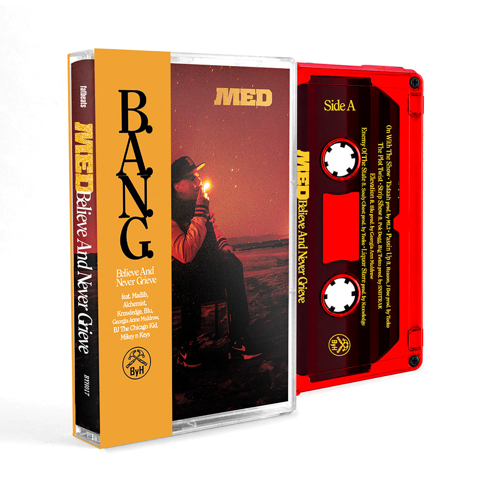 MED - Believe And Never Grieve - Cassette packshot