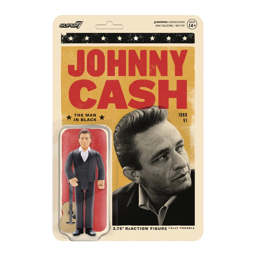 Johnny Cash ReAction Figure - The Man In Black