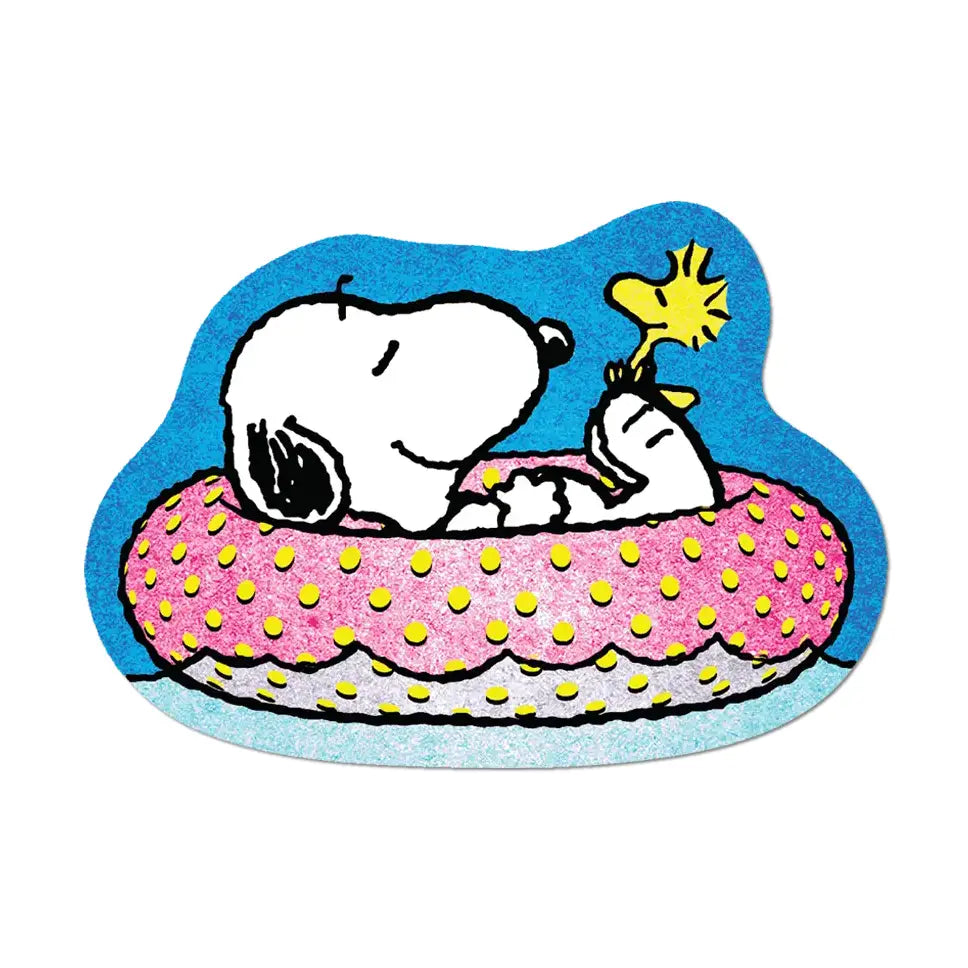 Floating Snoopy By Peanuts - Die-Cut Sticker (Vacation)