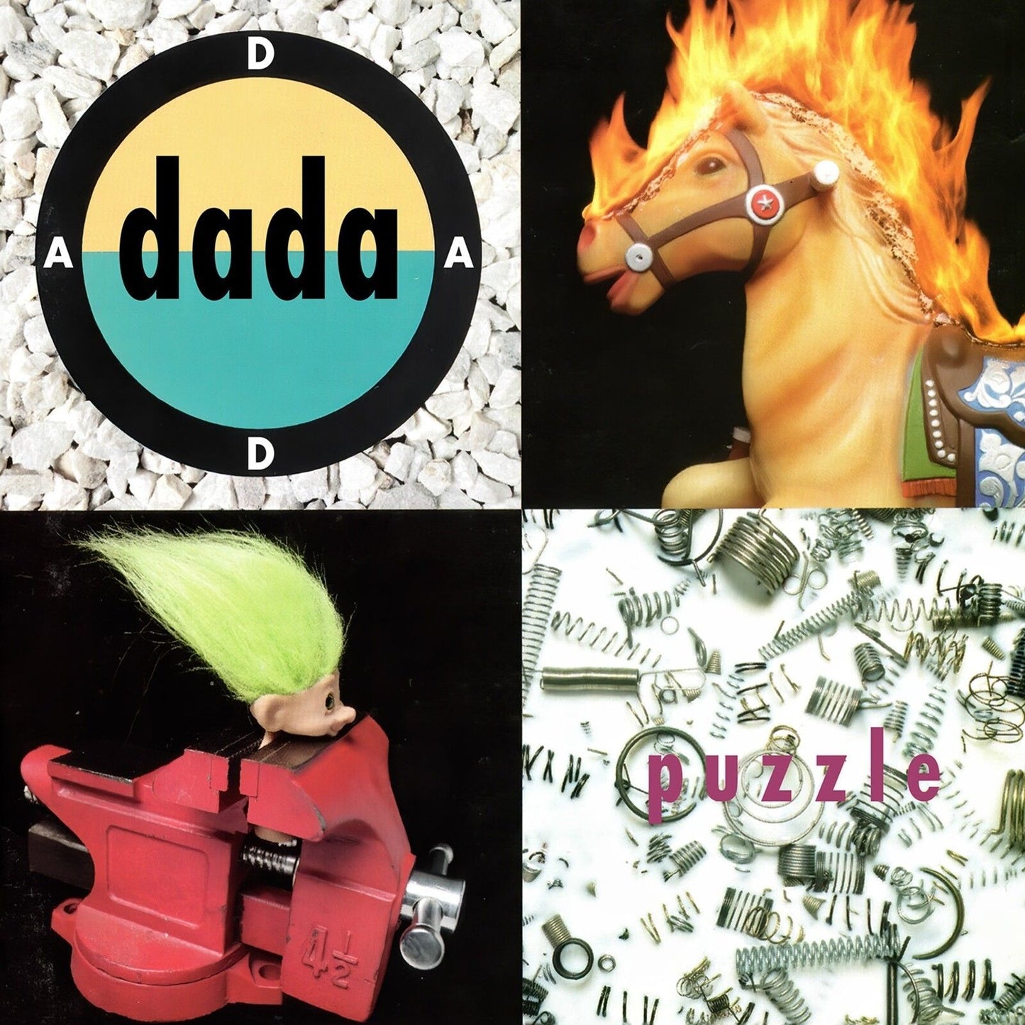 Dada - Puzzle (Strawberry with Black Swirl Vinyl) Product Image