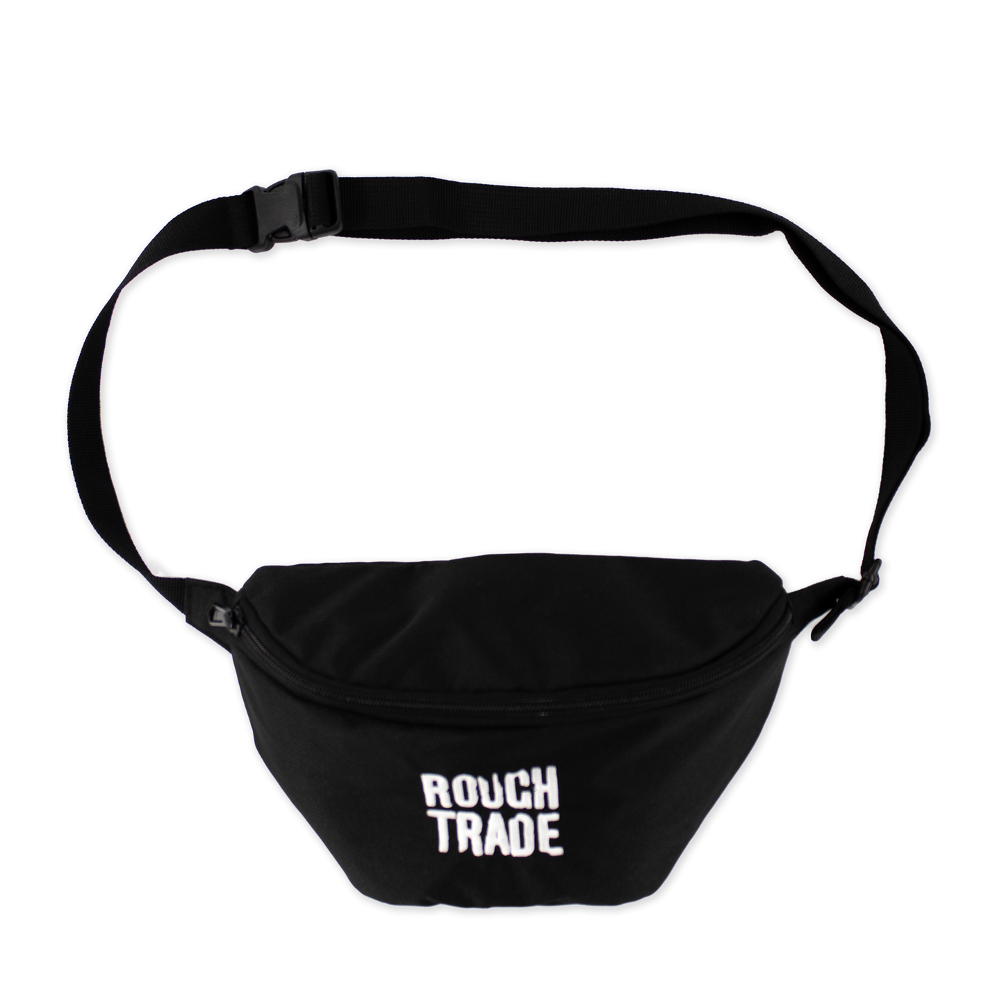 Rough Trade Embroidered Hip Bag - Black