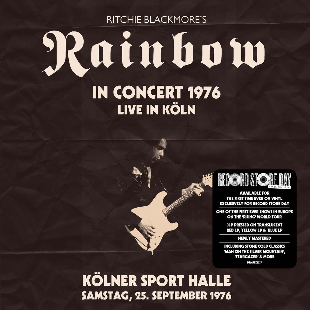 Ritchie Blackmore’s Rainbow - Live from Köln 1976 - RSD 2026 Product Image
