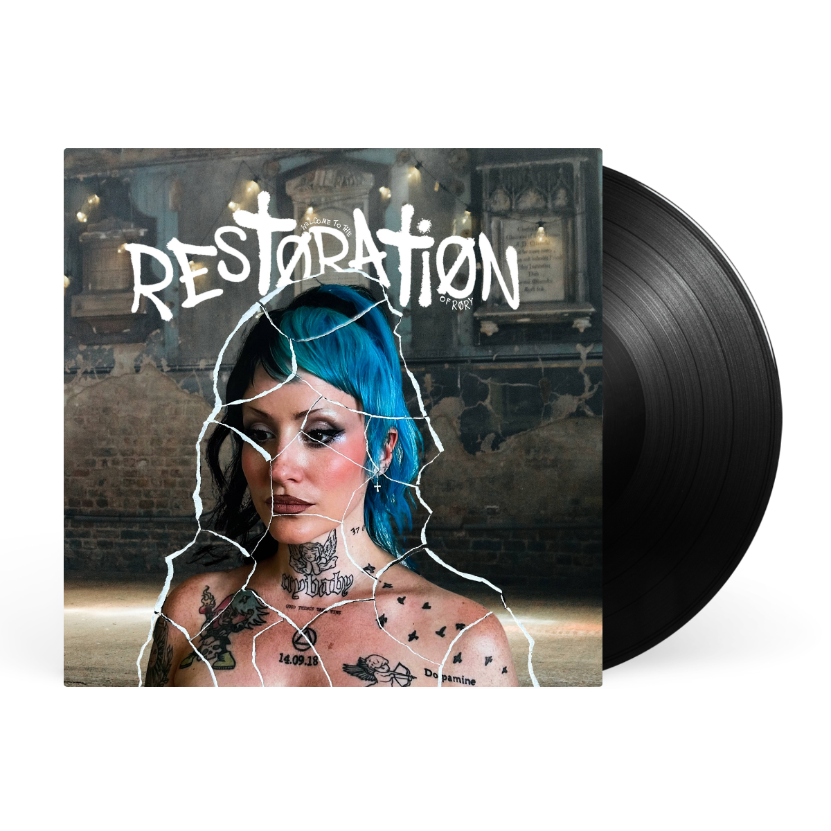 Black LP artwork