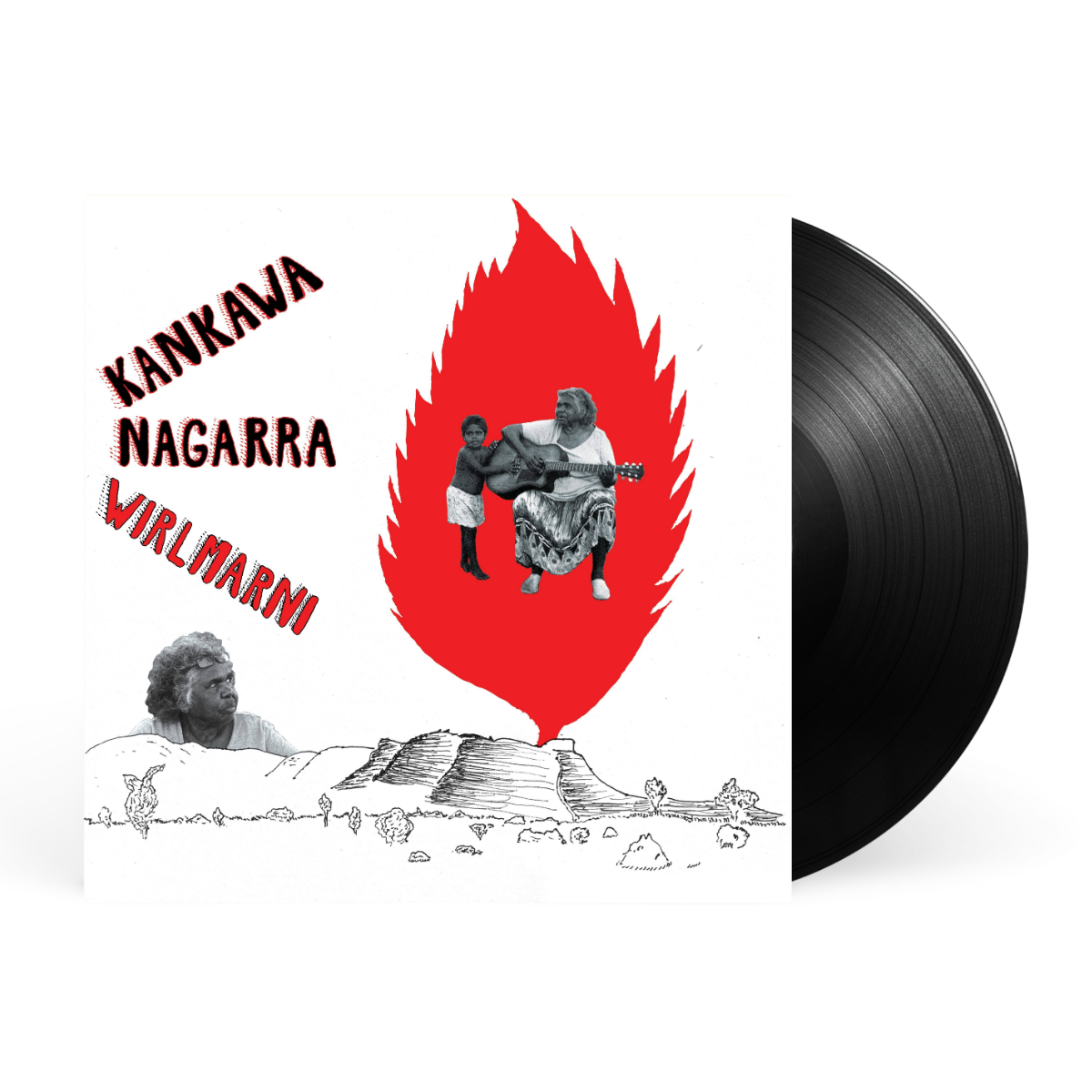 Black LP artwork