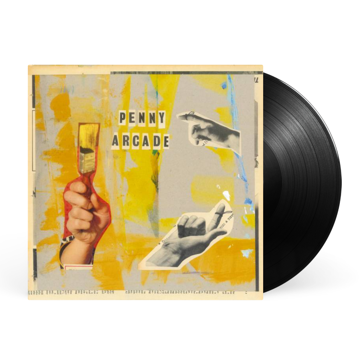 Black LP artwork
