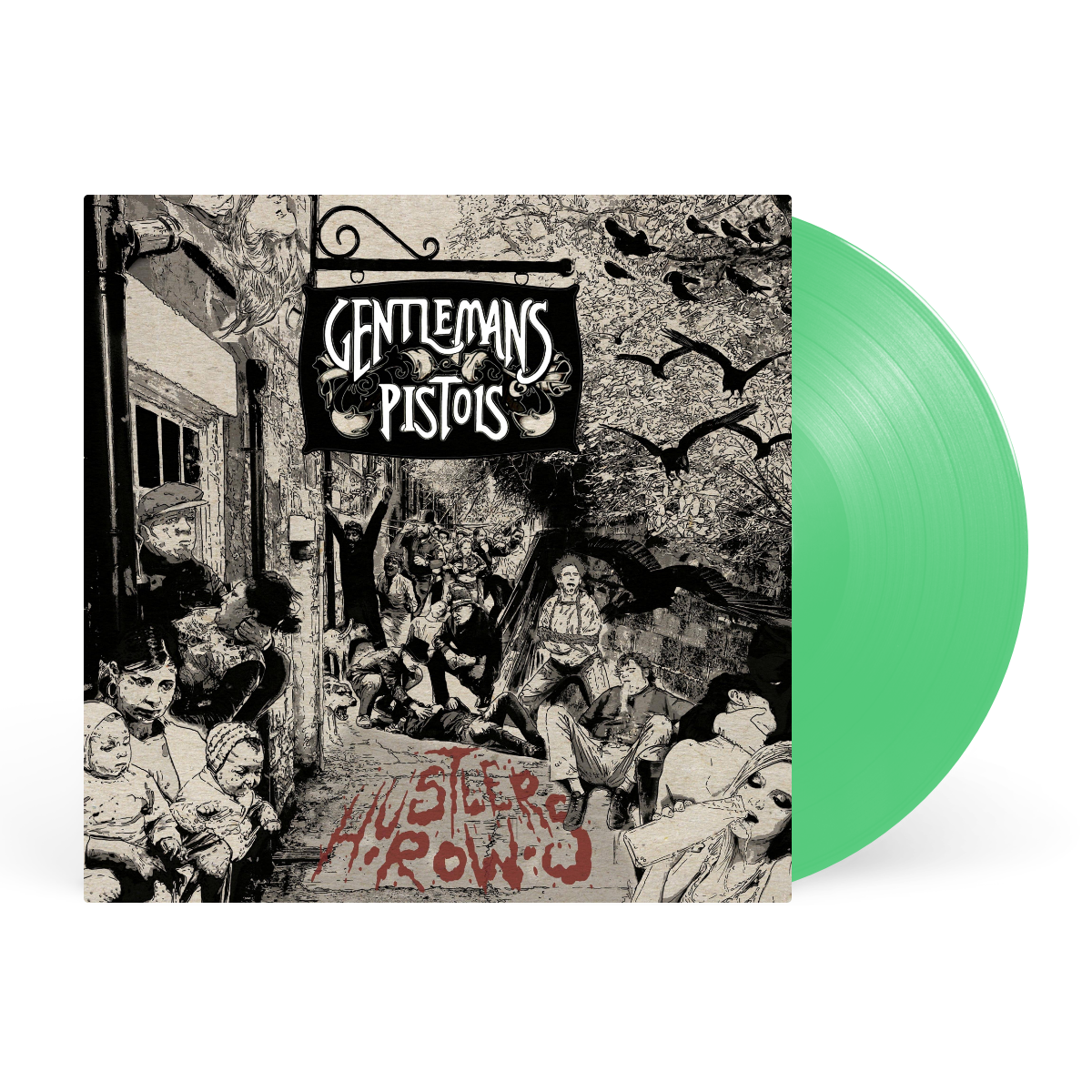 Green LP artwork