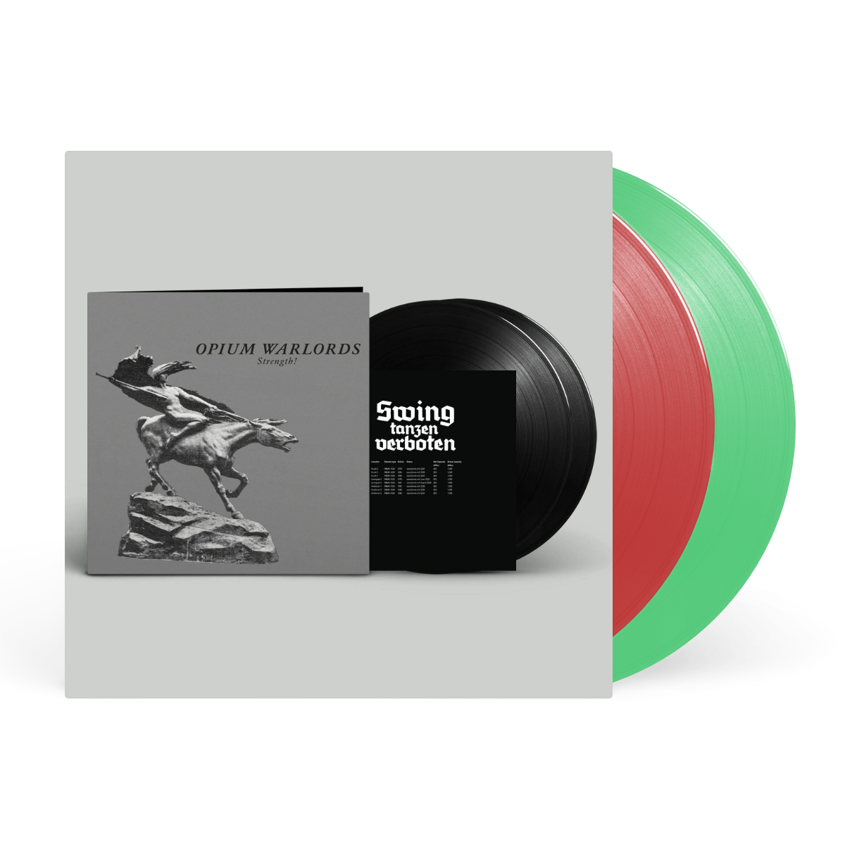 Green LP artwork