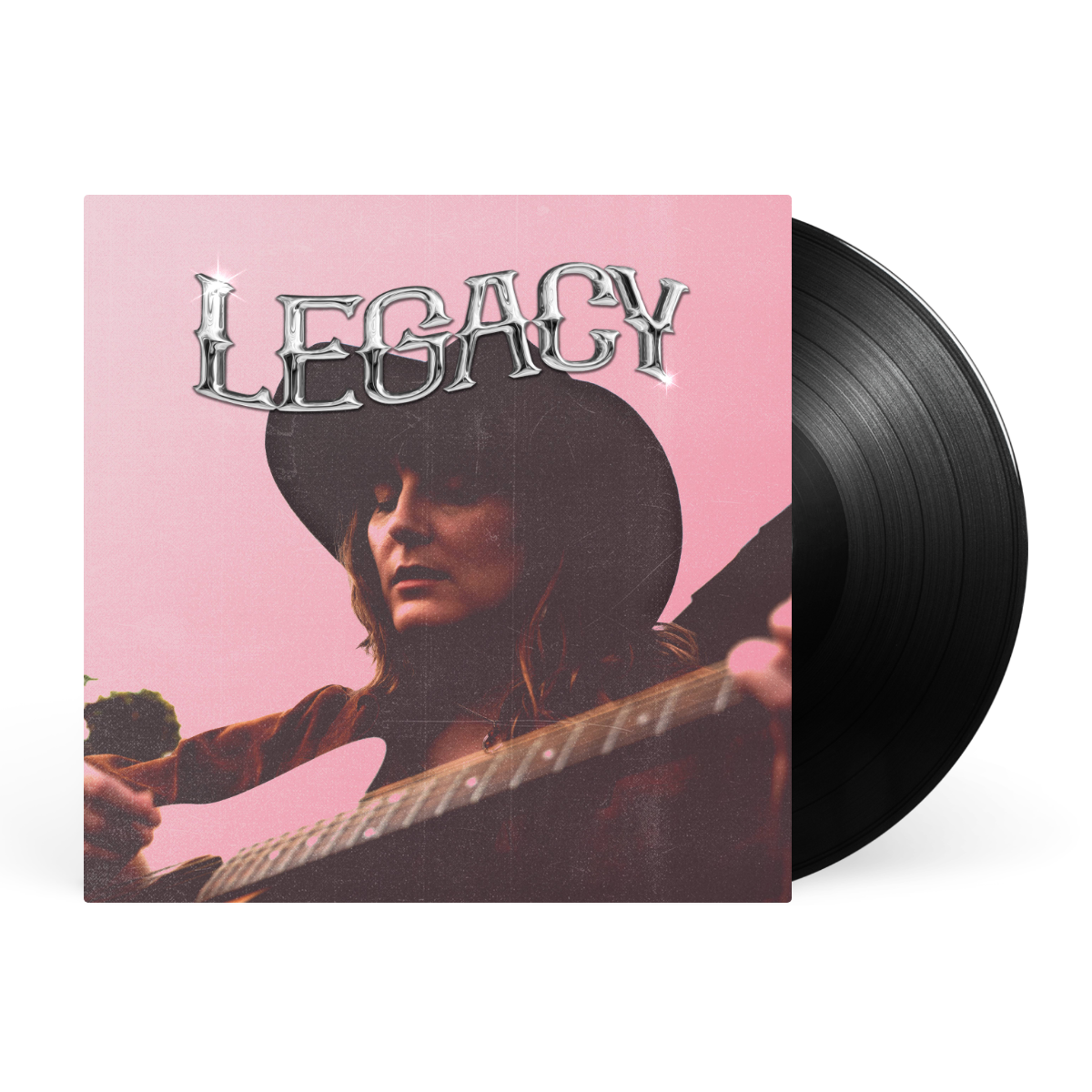 Black LP artwork