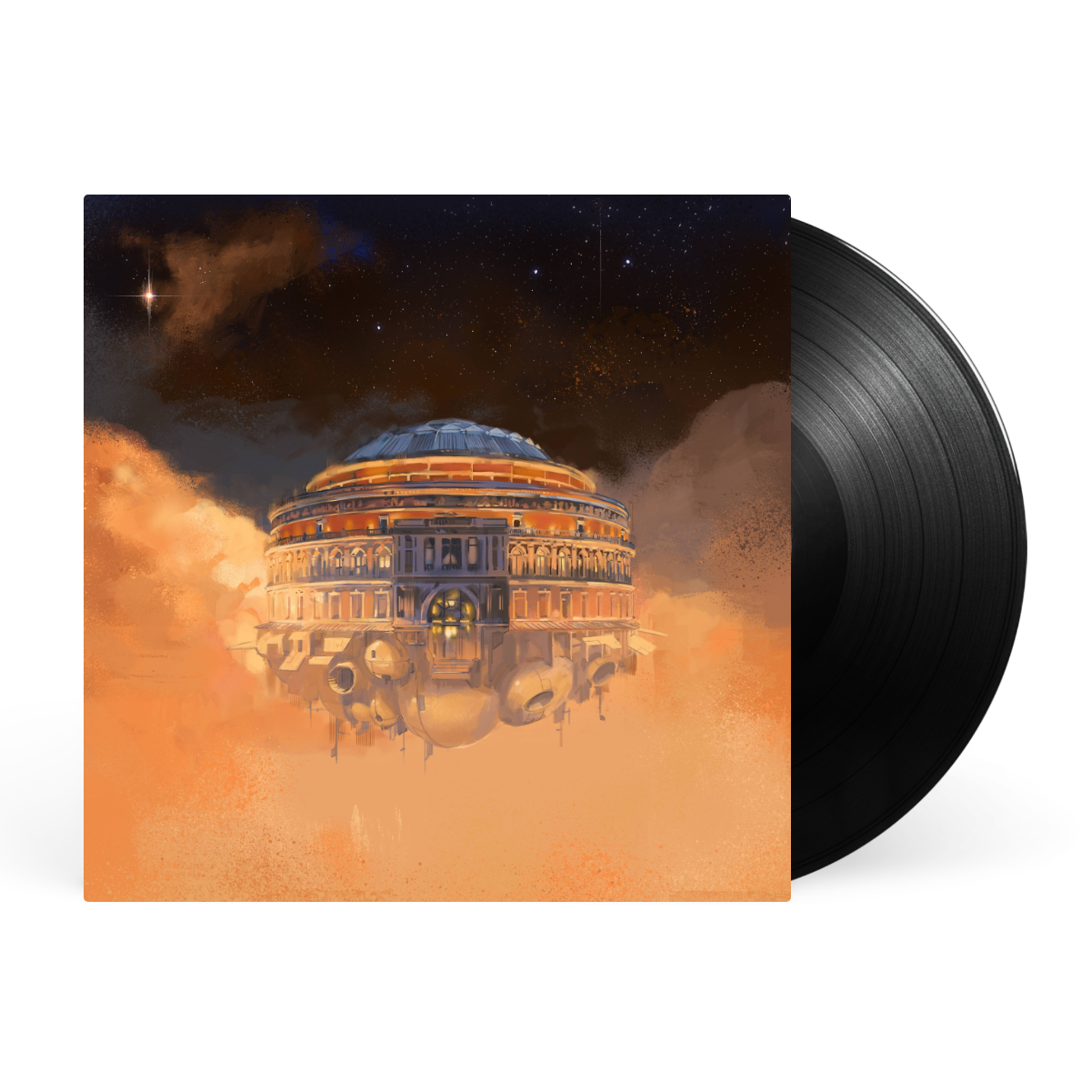 Black LP artwork