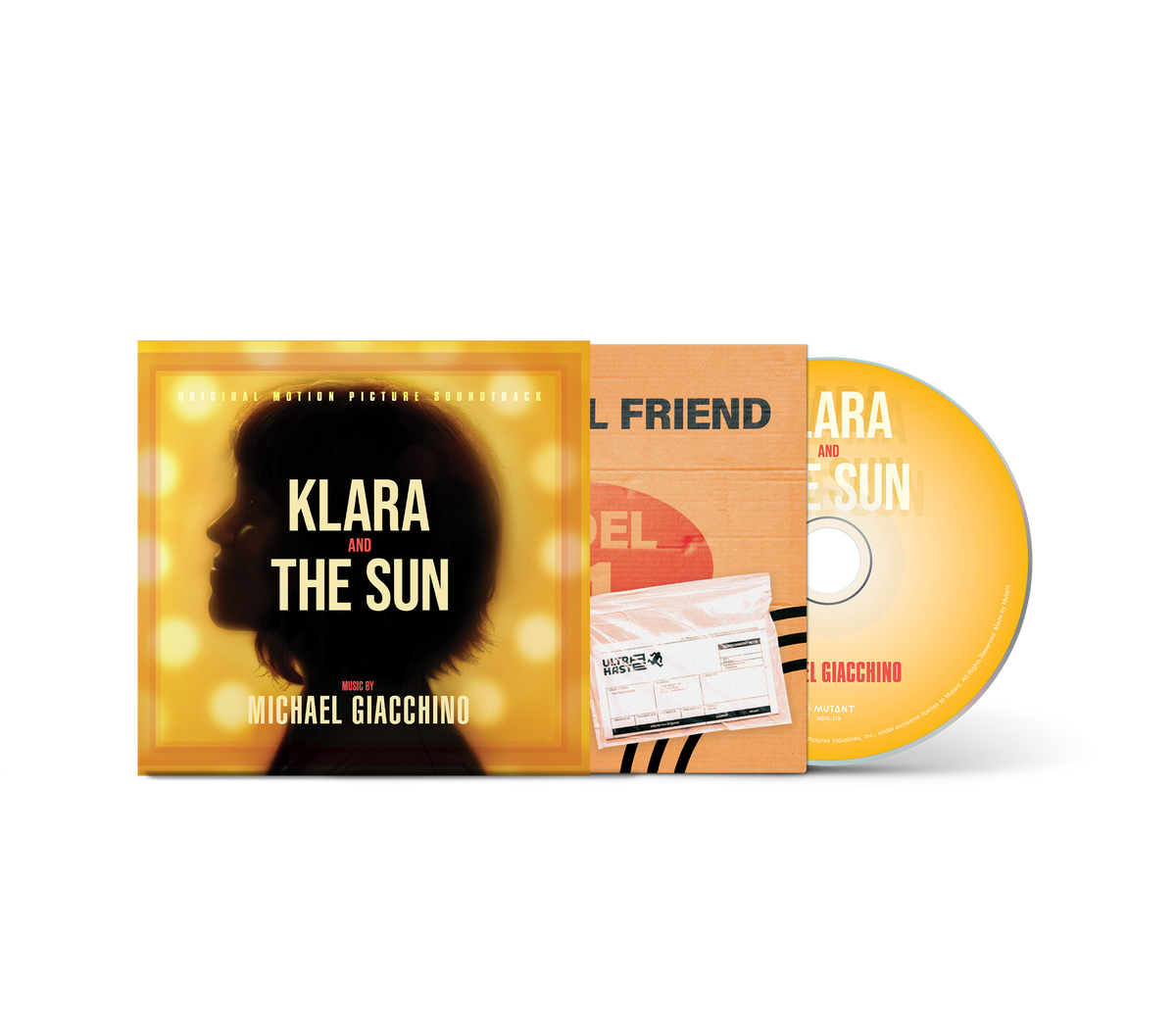 Klara and the Sun - CD digipack packshot