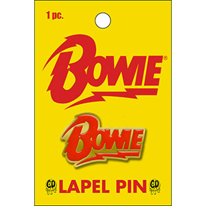 David Bowie Bolt Logo 1.25" Lapel Pin