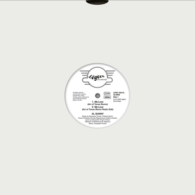 Al Sunny – My Love (Remixes) artwork