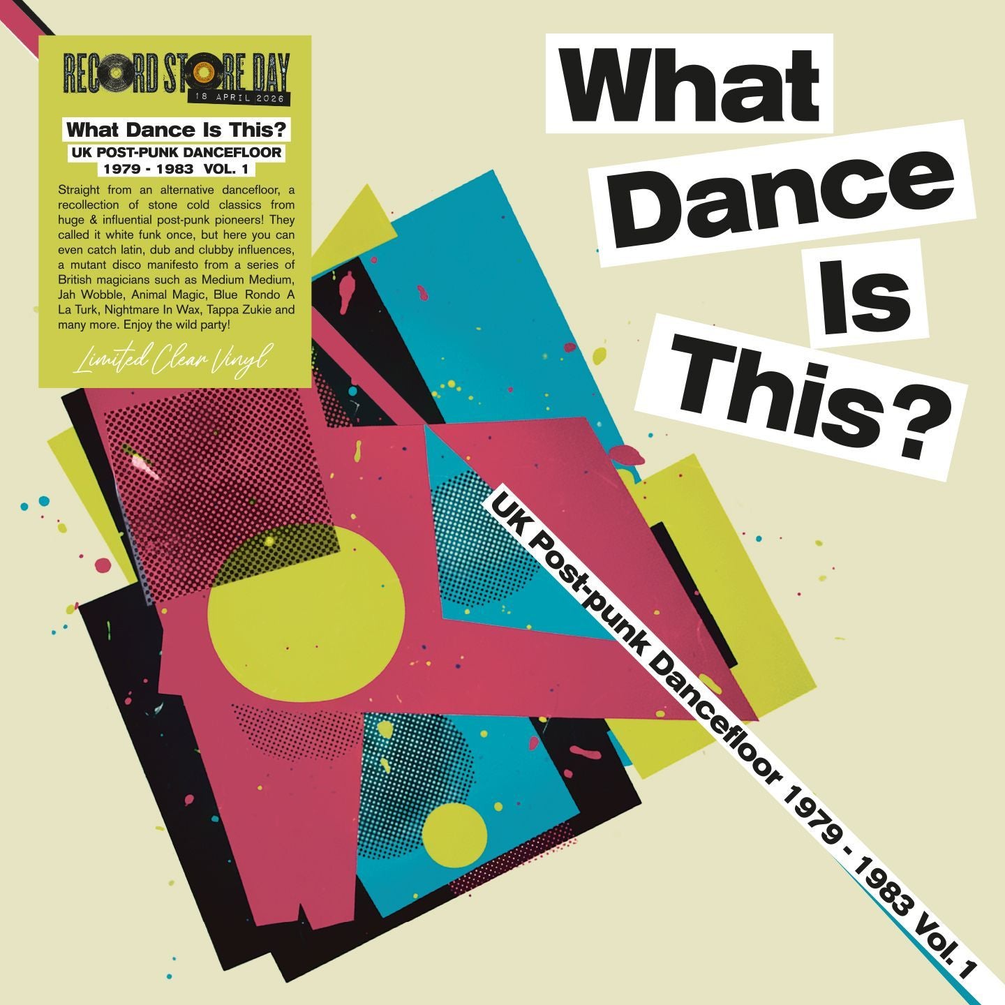 Various - What Dance Is This? UK Post-Punk Dancefloor 1979–1983 Vol. 1 - RSD 2026 Product Image