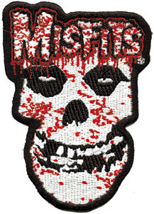 Misfits Bloody Skull 2.3"x3.3" Patch