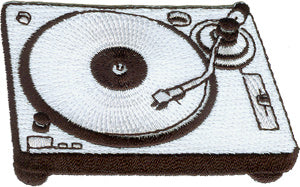Turntable 3.5"x2.5" Patch