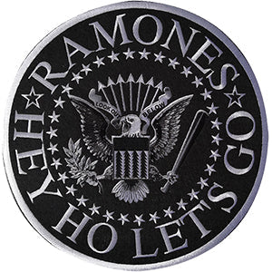 Ramones Black Eagle 9.3" Oversized Patch
