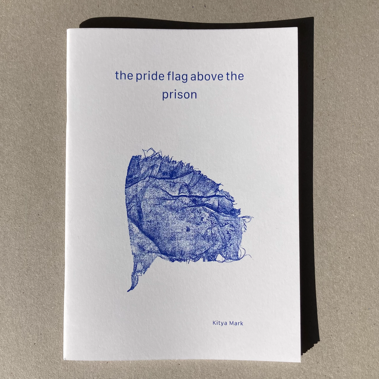 the pride flag above the prison