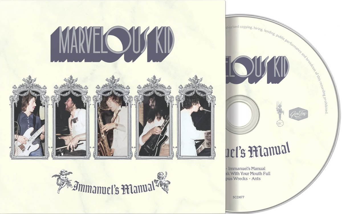 Marvelous Kid – Immanuel’s Manual – 1CD packshot