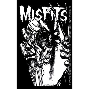 Misfits Skull Holding Eyeball 2.5"x4" Sticker