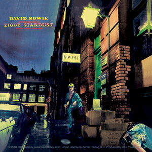 David Bowie Ziggy Stardust 4"x4" Sticker