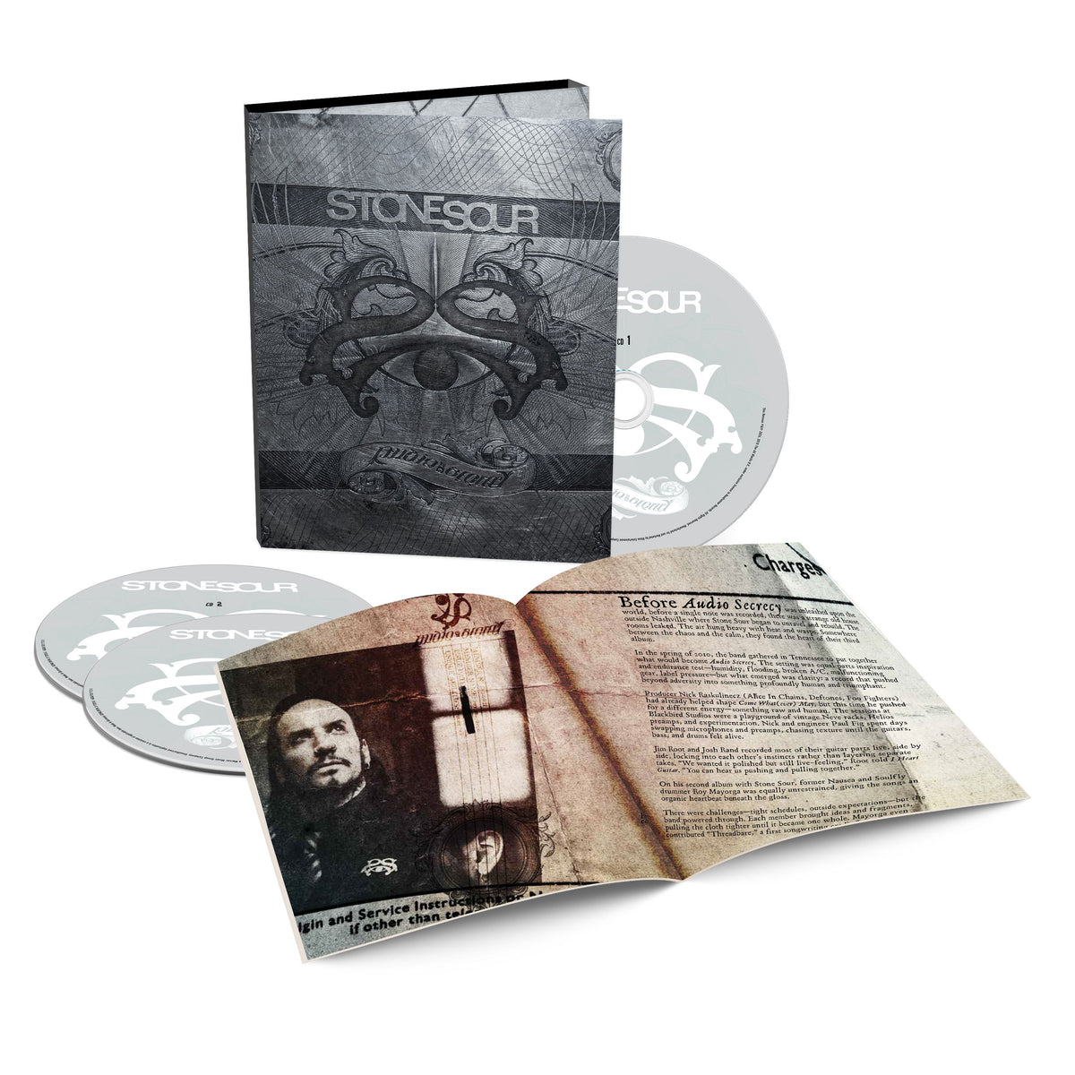 Stone Sour – Audio Secrecy (15th Anniversary Edition), 3CD softpack with booklet
