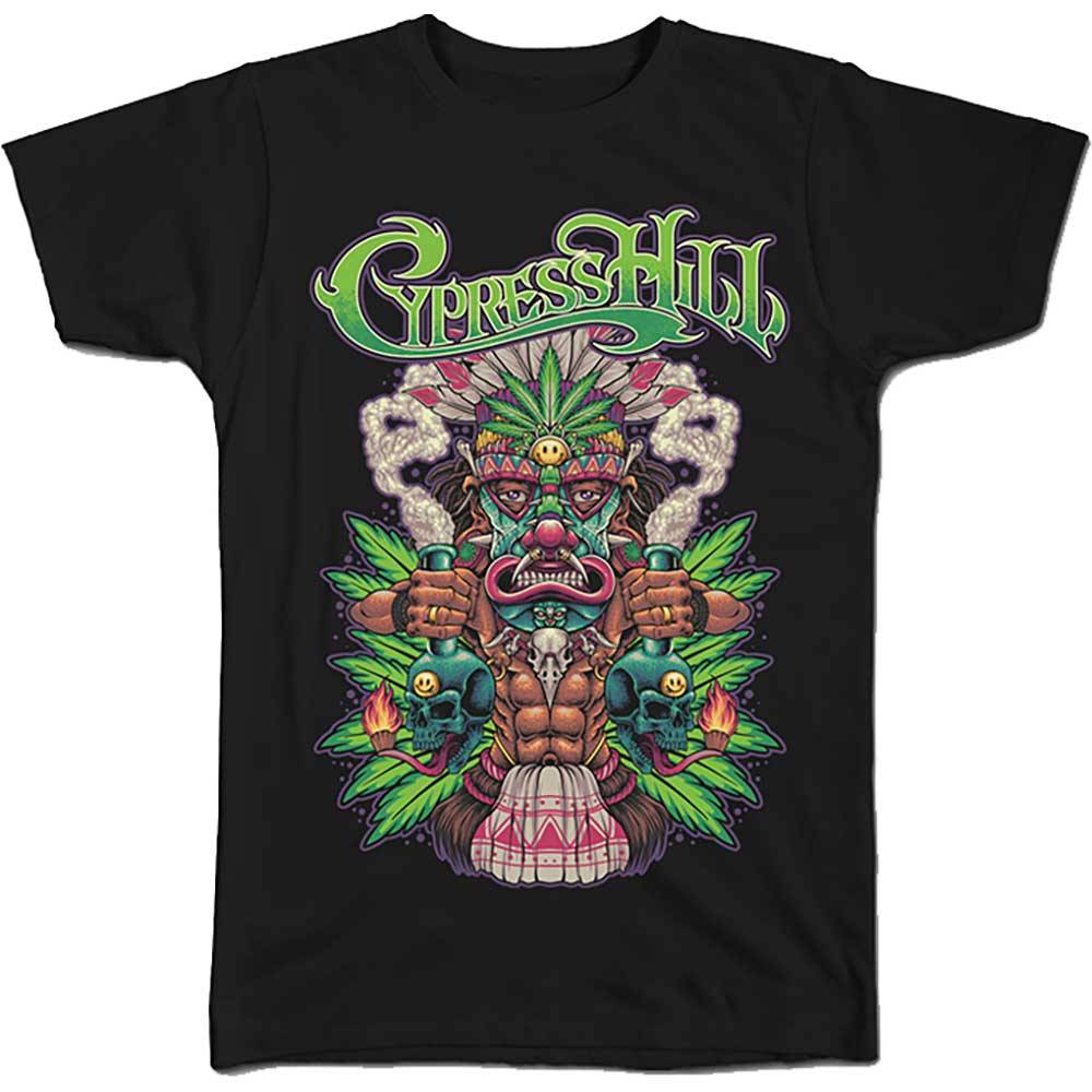 Cypress Hill Unisex T-Shirt: Tiki Time Tiki Time Short Sleeves