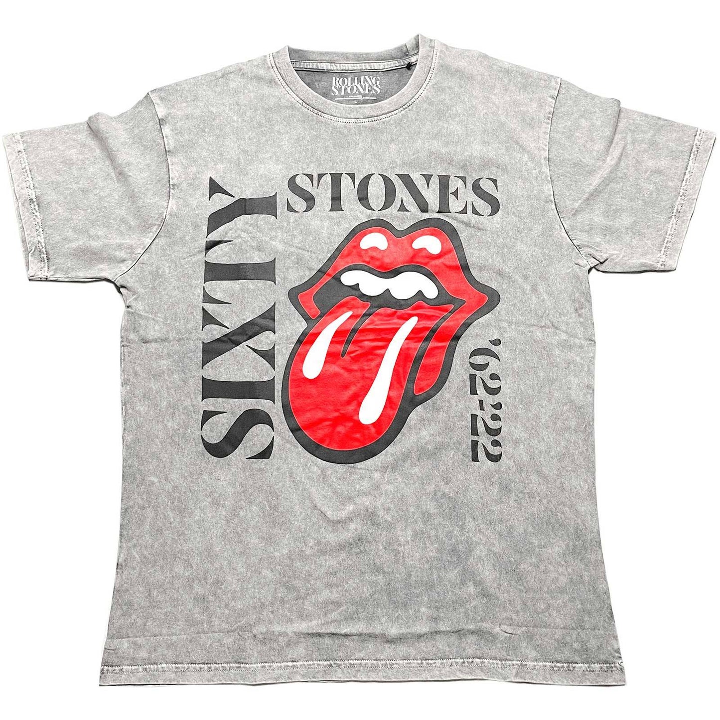 Unisex T-Shirt Sixty Vertical Overbleached Dye Wash