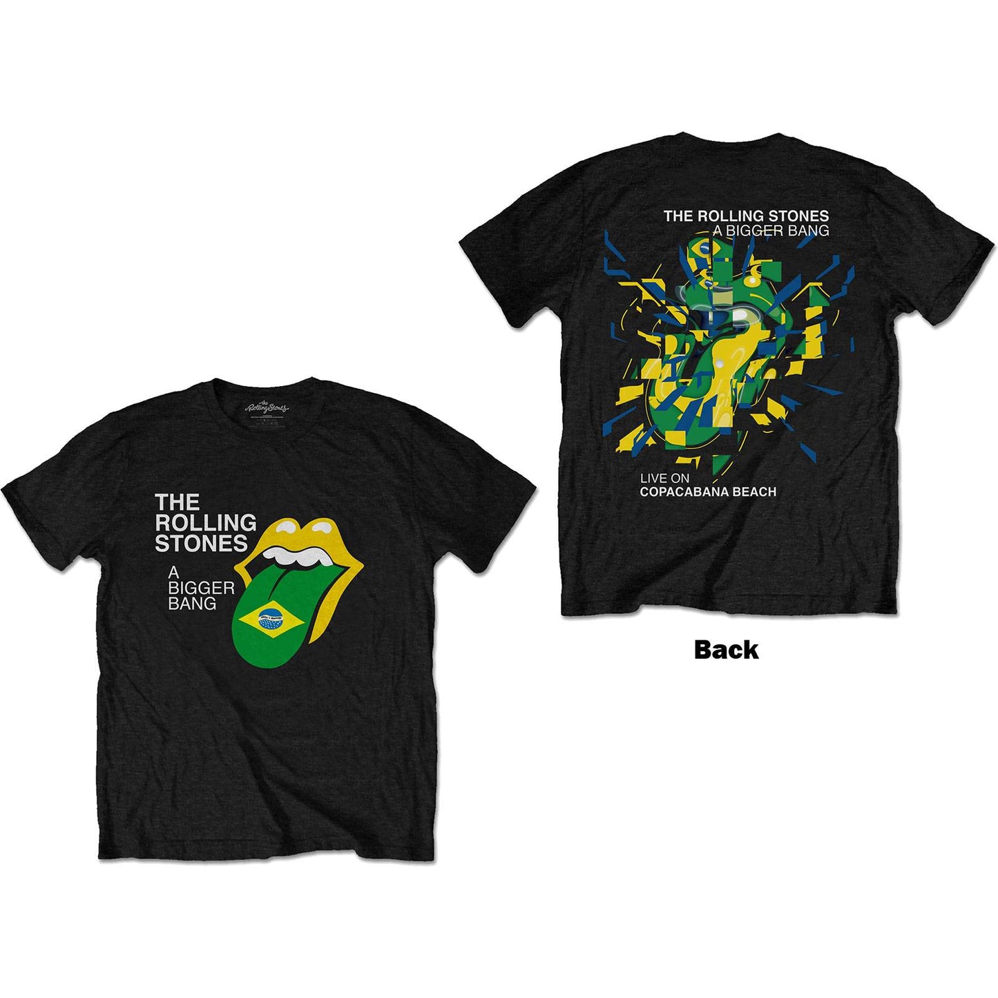 Unisex T-Shirt Bigger Bang - Brazil '80 Back Print