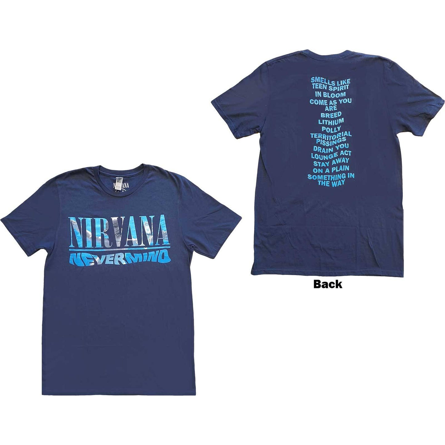 Unisex T-Shirt Nevermind Back Print