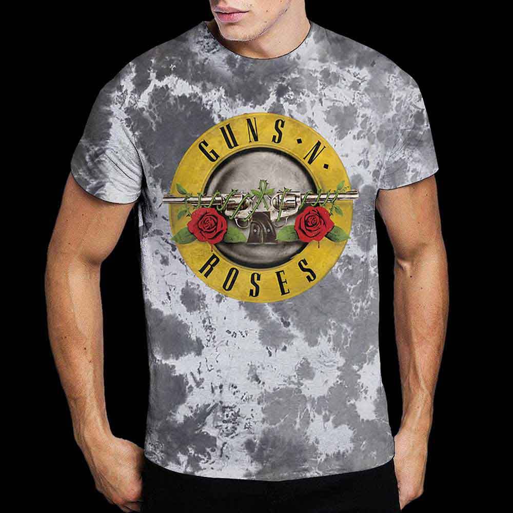 Guns N' Roses Unisex T-Shirt: Classic Logo (Wash Collection)