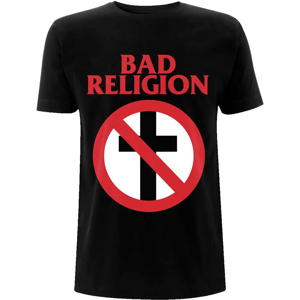 Bad Religion Unisex T-Shirt: Classic Buster Cross Classic Buster Cross Short Sleeves