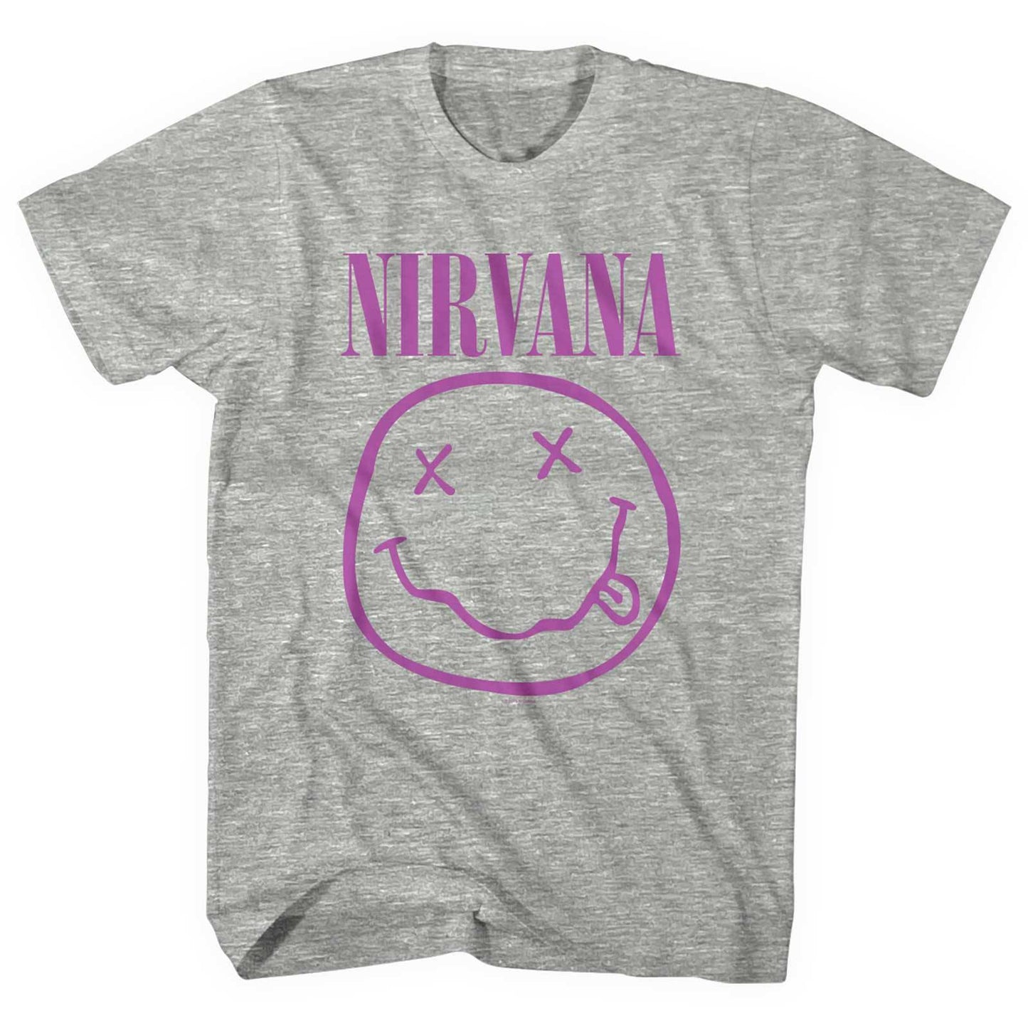 Unisex T-Shirt Purple Smiley